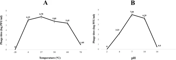Halo KS-7 virus is most stable at 37°C and neutral pH, with lower survival at extreme temperatures and pH levels.