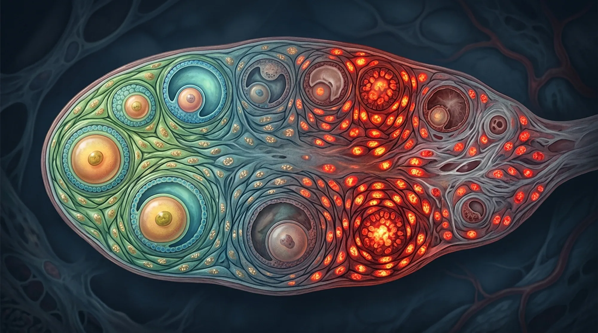 Cover for How Aging Cells in the Ovary’s Support Network May Contribute to Fertility Decline