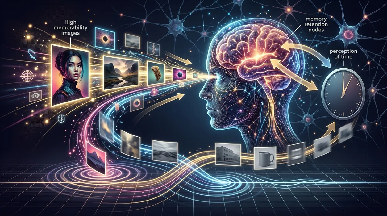 How Fast Do We Really See? Exploring the Link Between Image Memorability, Processing Speed, and Our Sense of Time blog post