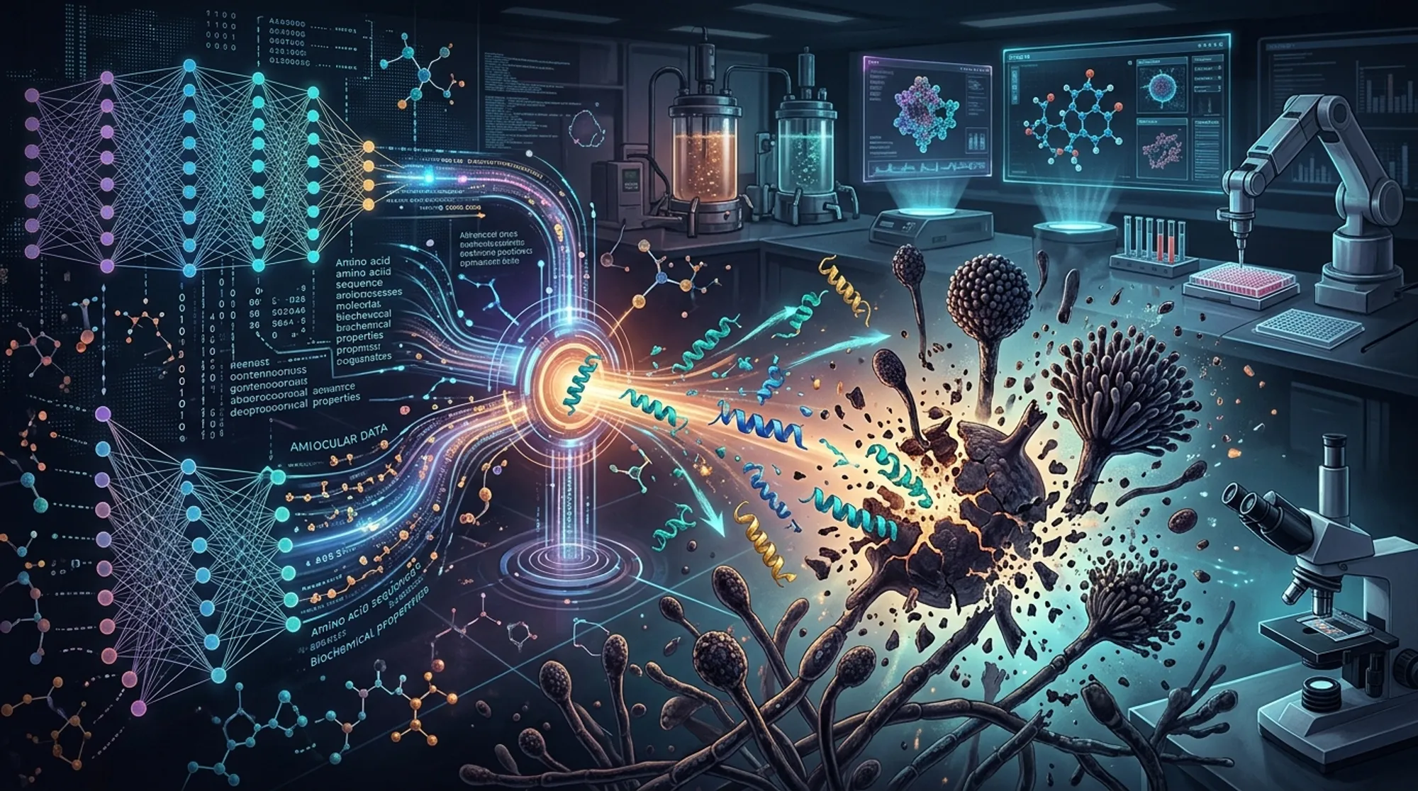 Cover for Fung-AI: Harnessing Artificial Intelligence to Discover New Antifungal Peptides