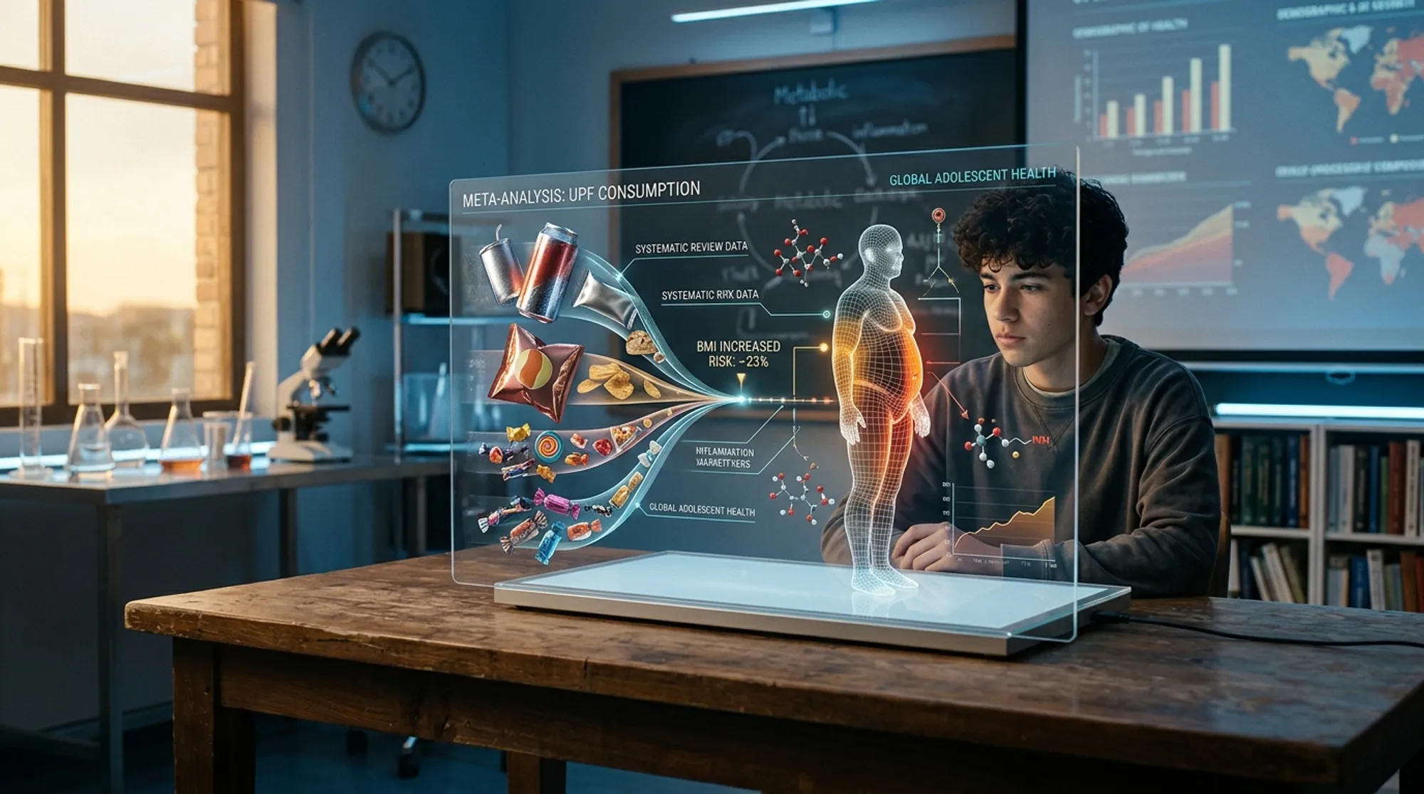 Cover for How Ultra-Processed Foods Influence Obesity Risk in Adolescents: Insights from a Global Meta-Analysis