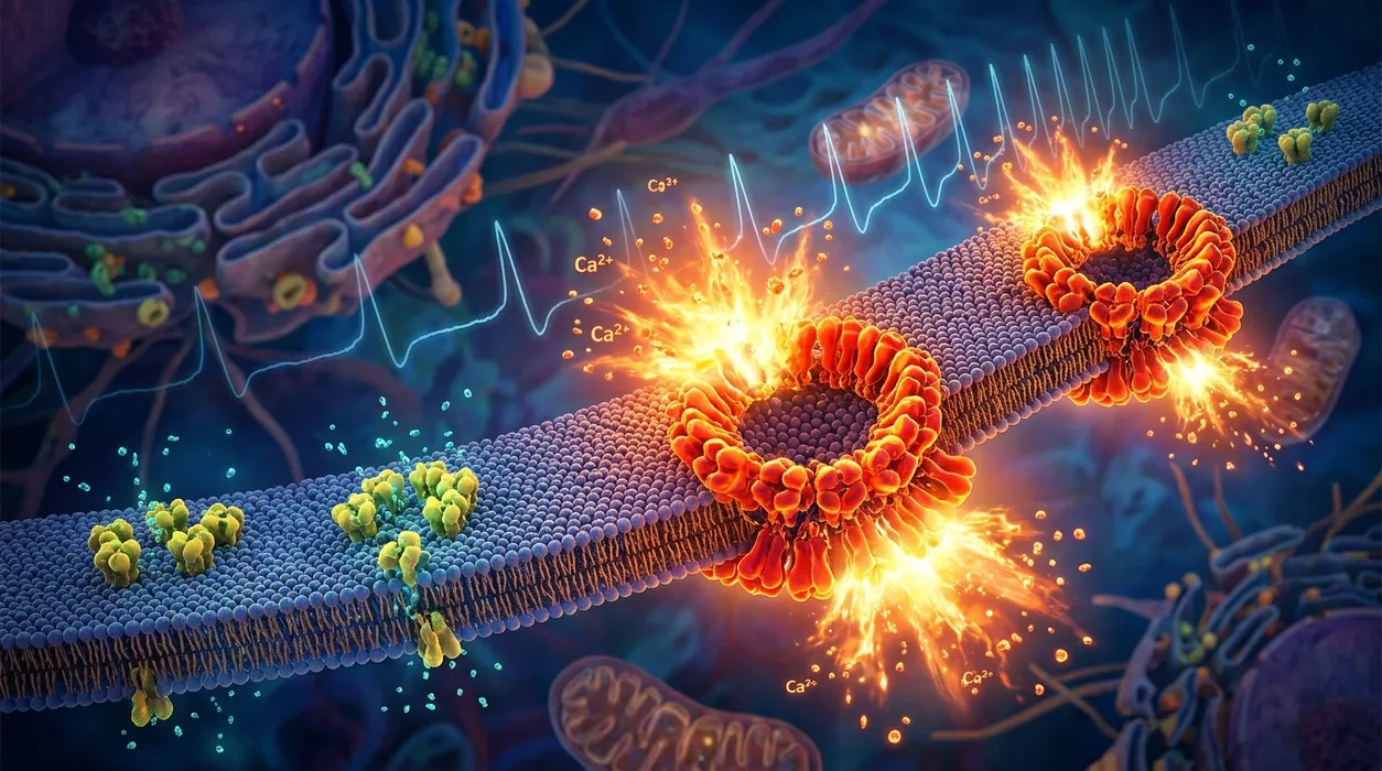 How Molecular Clusters in Heart Pacemaker Cells Speed Up Your Heartbeat During Stress blog post