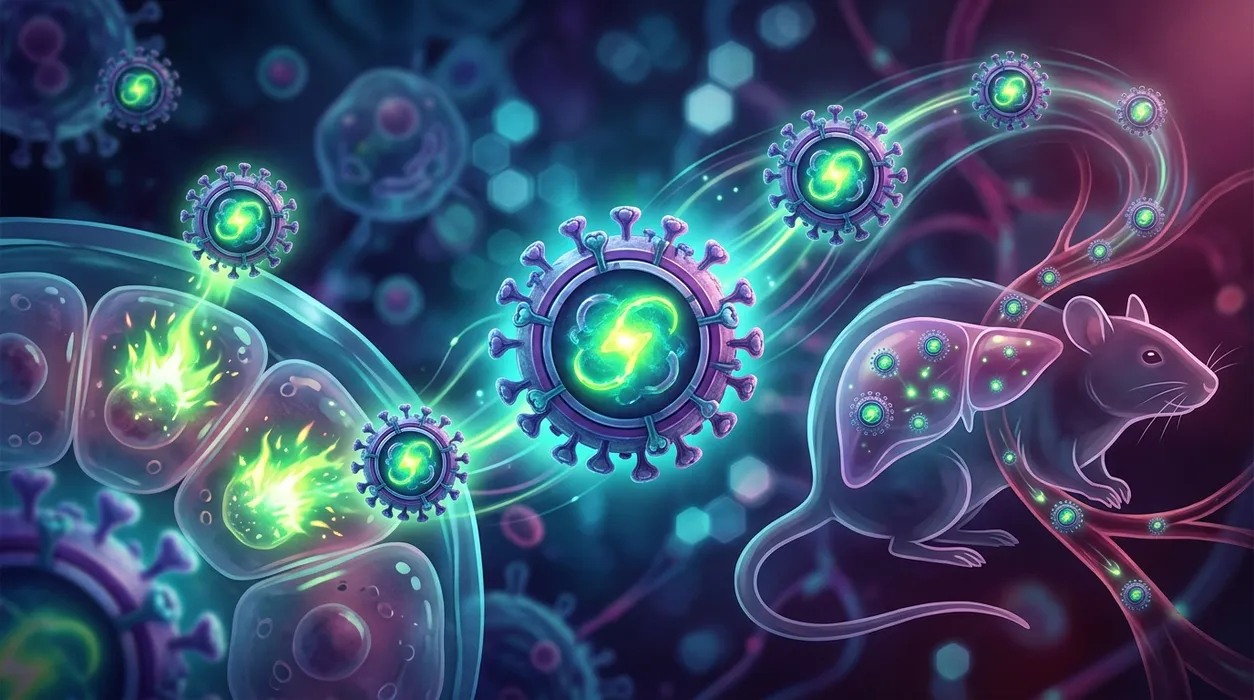 Illuminating Hepatitis C Research: A New Glowing Rat Virus Model for Tracking Liver Infection blog post