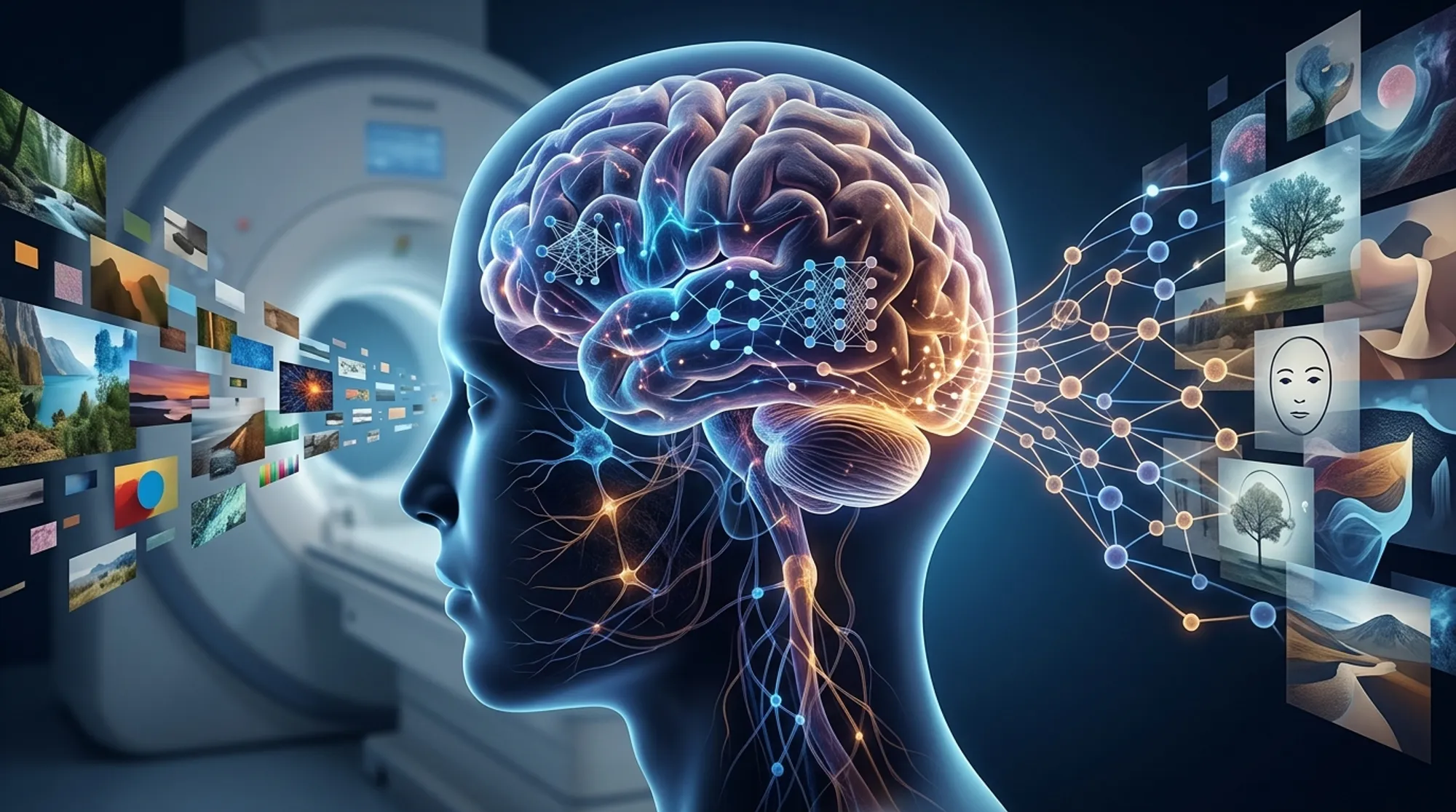 Cover for MIRAGE: Decoding the Pictures Inside Your Mind with fMRI and AI