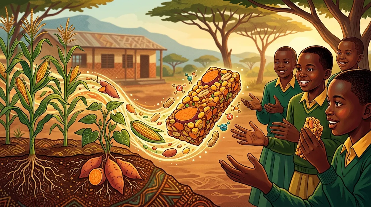 Nutrient-Dense Snack Bars from Biofortified Crops: A New Approach to Combat Micronutrient Deficiencies in Tanzanian School Children blog post