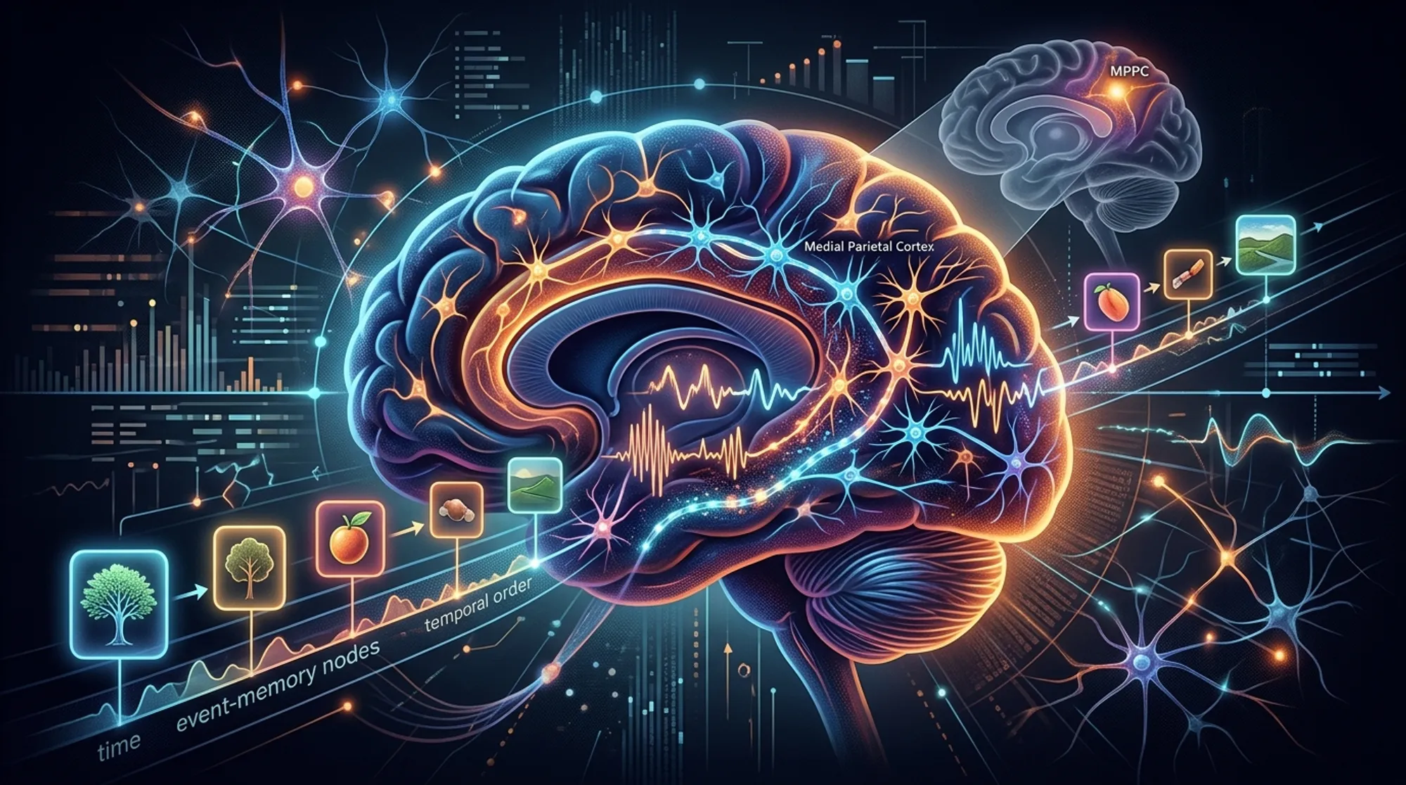 Cover for How Monkey Brains Track Time to Remember the Order of Events