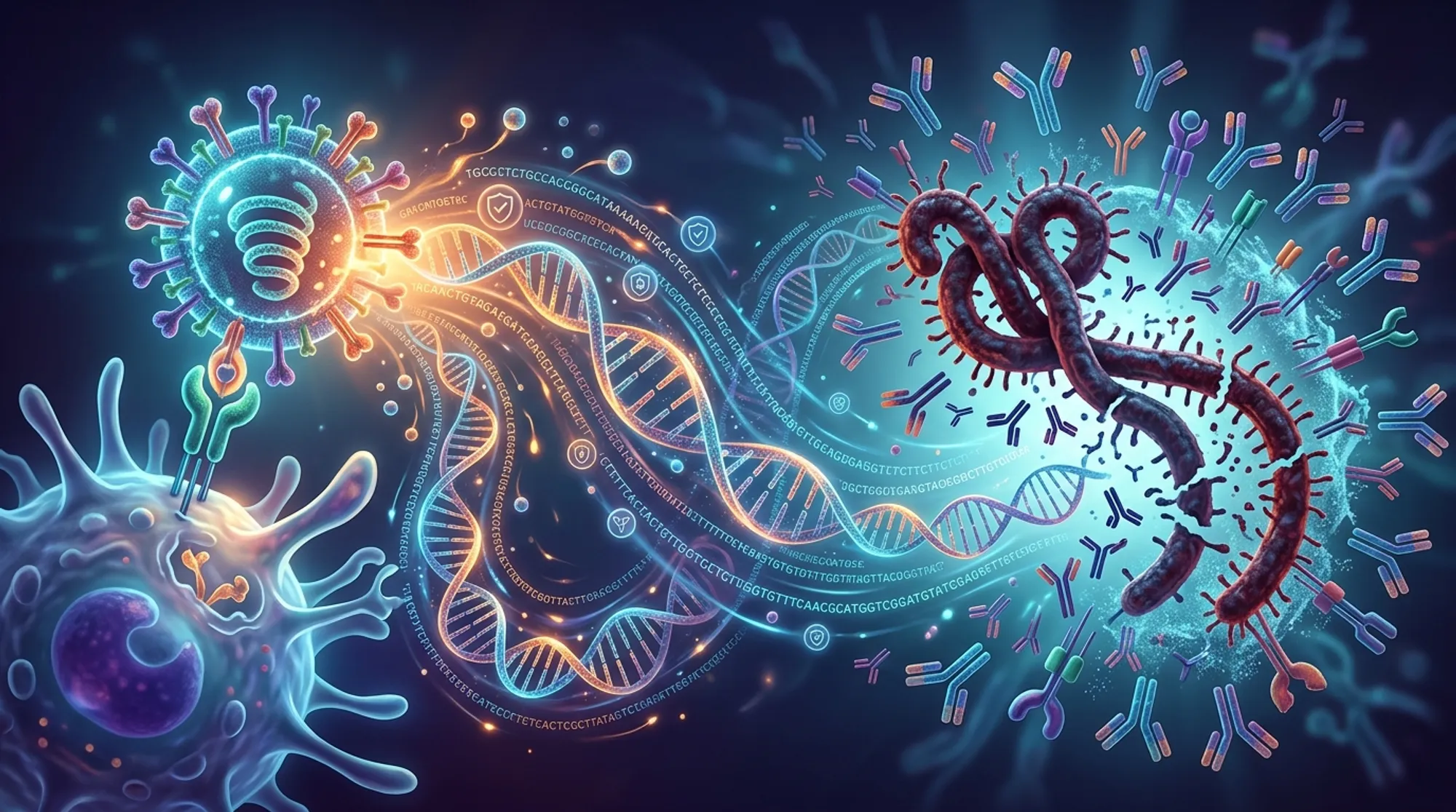 Cover for Unraveling Rapid Vaccine Protection Against Sudan Virus: Insights from Molecular Signatures