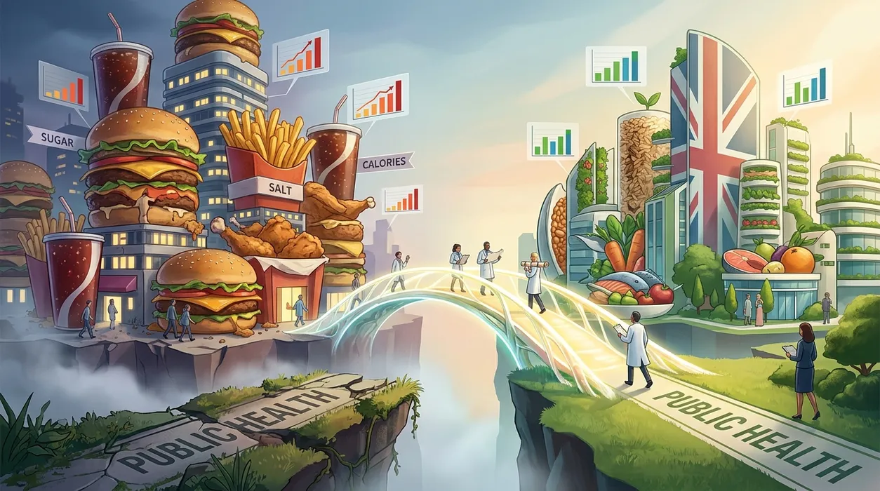 How Well Do UK’s Top Restaurant Chains Meet Voluntary Sugar, Salt, and Calorie Targets? blog post