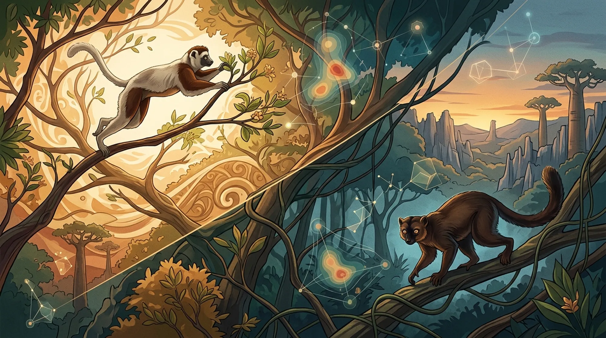 Cover for How Two Lemurs Share a Forest but Lead Very Different Lives: Insights for Conservation in Madagascar