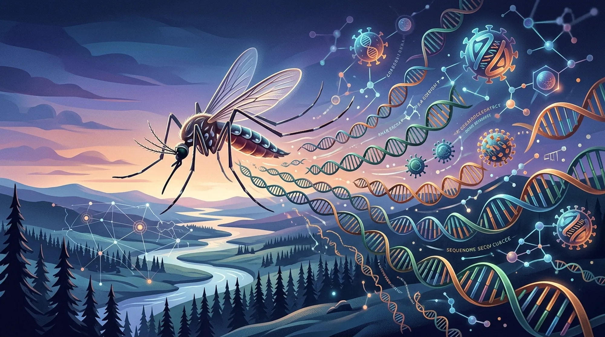 Cover for Unveiling the Hidden Viral World of Mosquitoes in Québec