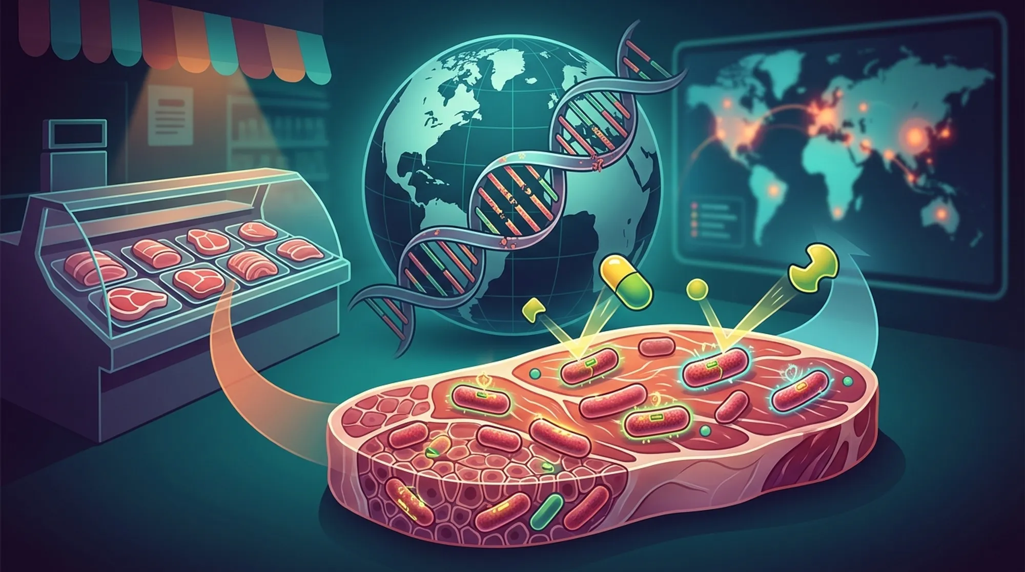 Cover for Antimicrobial Resistance in Retail Meat: What It Means for Public Health