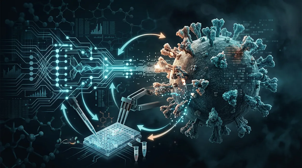 How Machine Learning and Lab Experiments Team Up to Track and Counter New COVID-19 Variants blog post