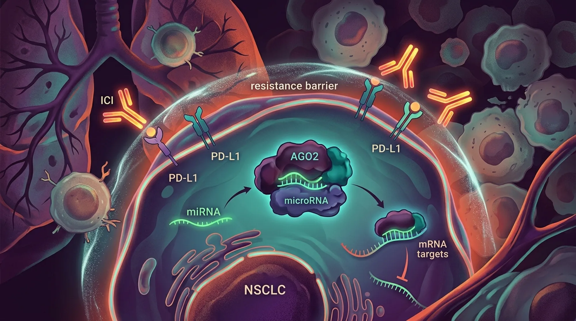 Cover for Argonaute 2: A Molecular Barrier to Immunotherapy Success in Lung Cancer
