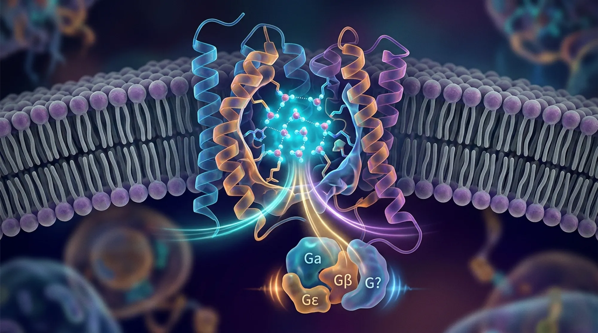 Cover for How Water Molecules Shape Immune Receptor Activation and Signaling Specificity