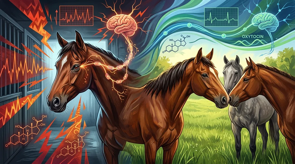 How a Horse’s Friend Can Help Calm Its Stress: Reading Faces and Heartbeats blog post