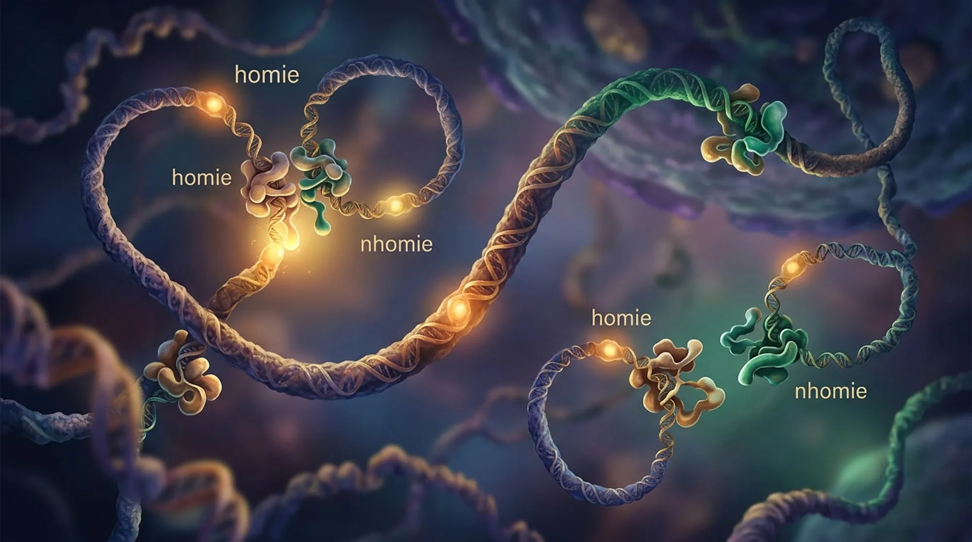 Cover for How Chromatin Insulators Homie and Nhomie Shape Gene Regulation Through Complex Interactions
