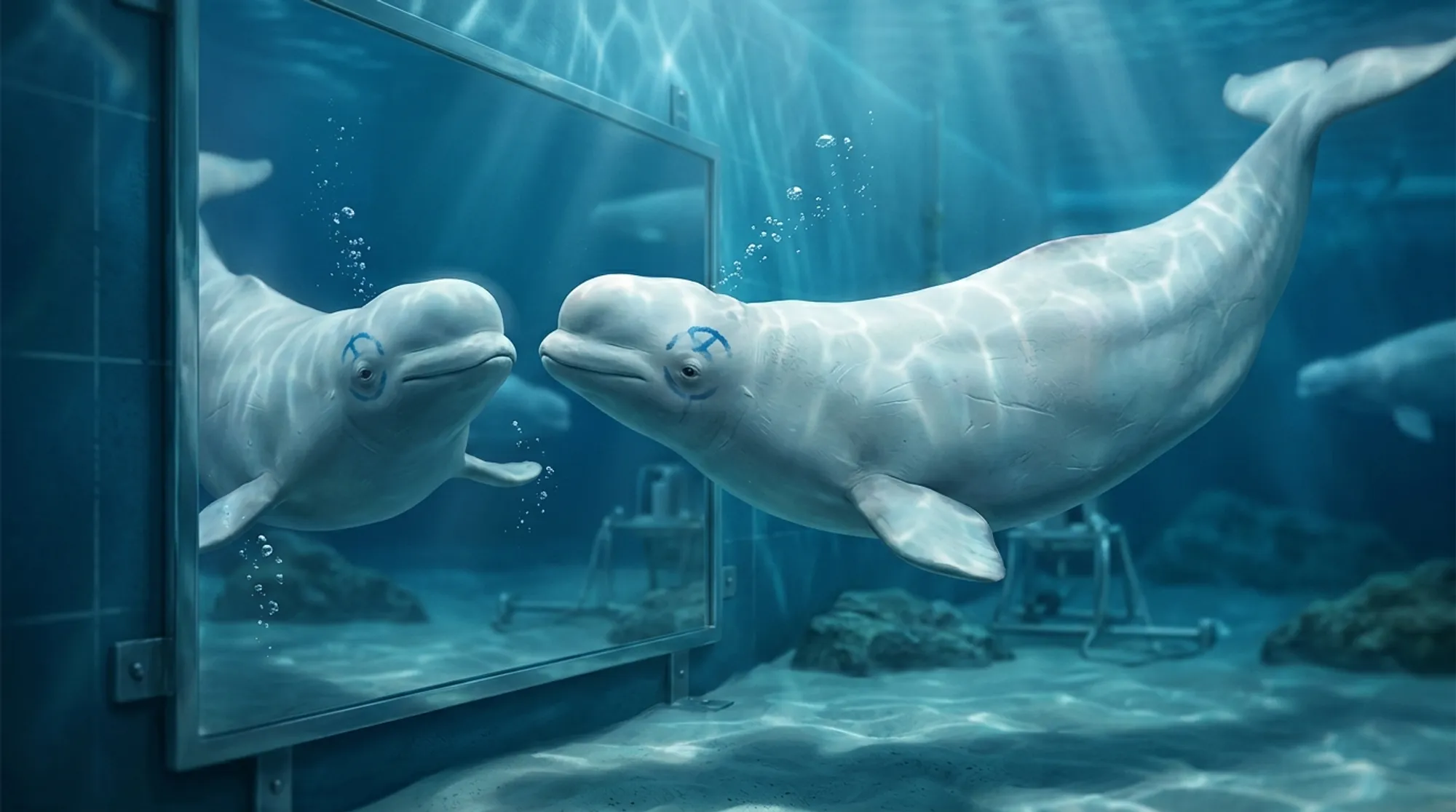 Cover for Do Beluga Whales Recognize Themselves in Mirrors? New Evidence Suggests They Do