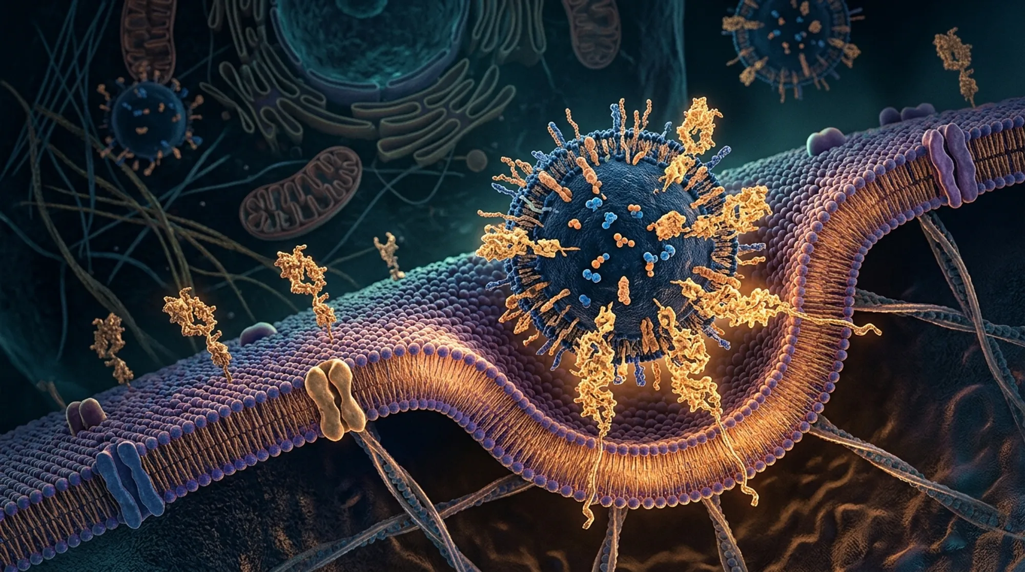 Cover for How Bacteria Use Tiny Vesicles and the TIM-1 Receptor to Enter Our Cells