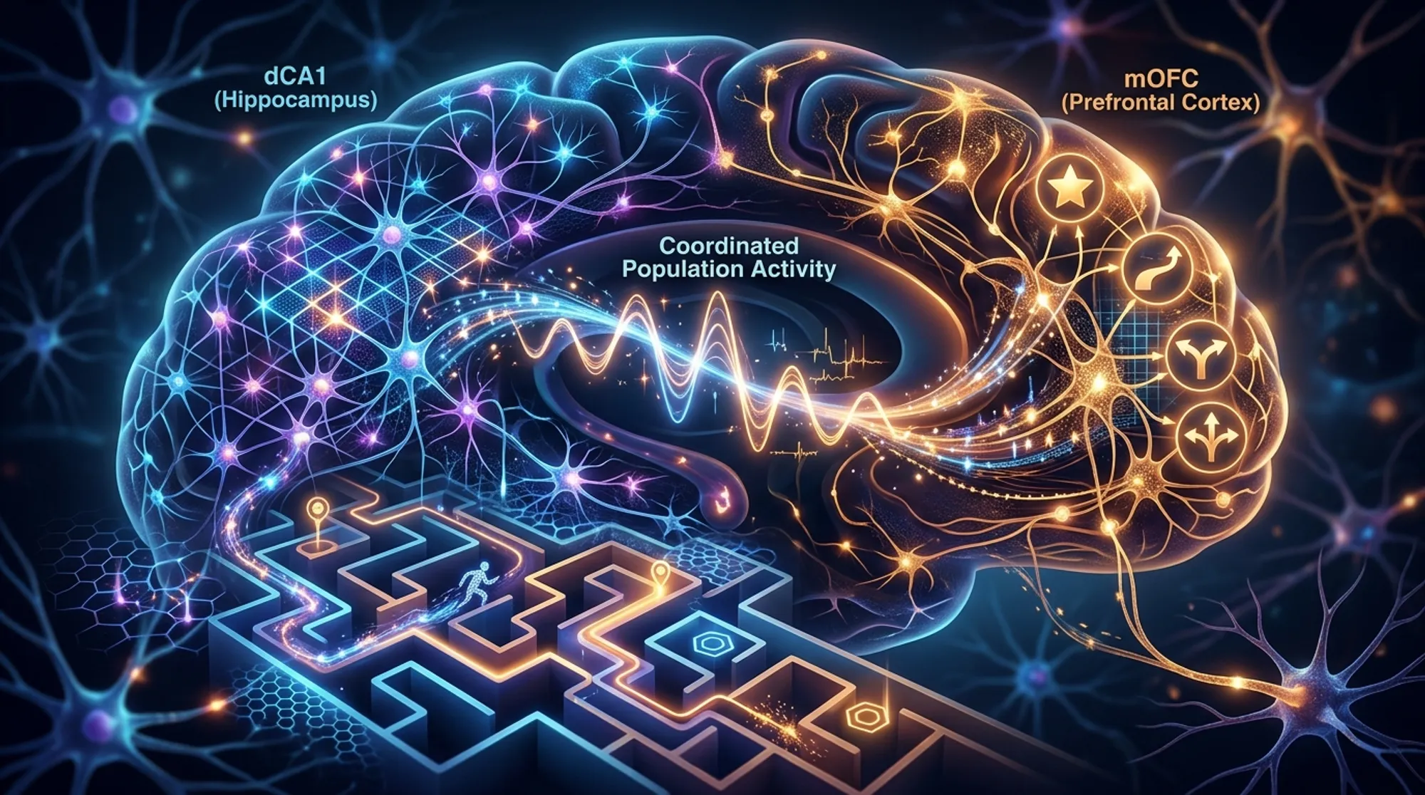 Cover for How Brain Rhythms in Two Key Regions Help Rats Flexibly Learn New Goals