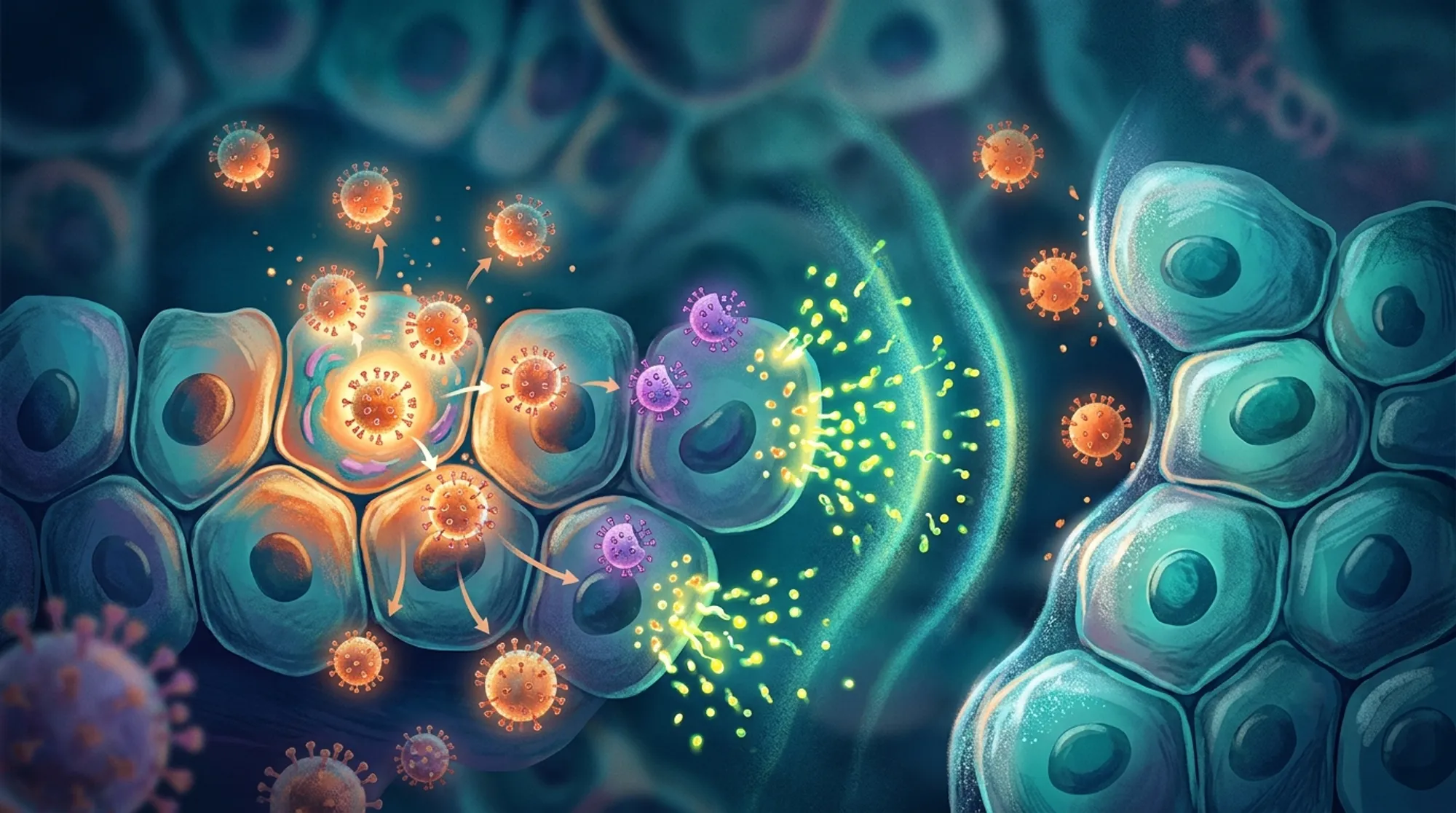Cover for How Defective Viral Particles Shape Influenza Infection and Immune Response