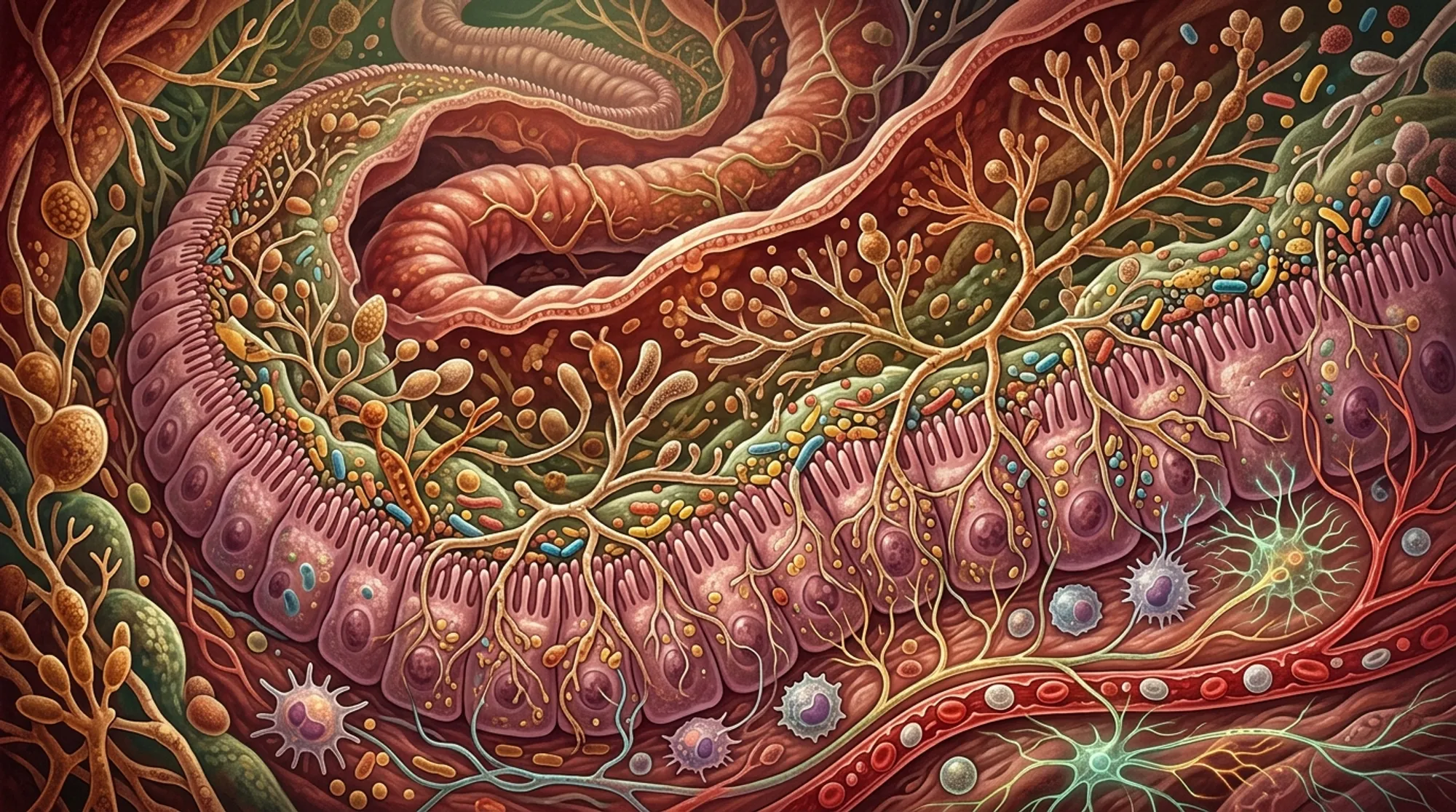Cover for Intestinal Fungi: The Hidden Architects of Mammalian Gut Health