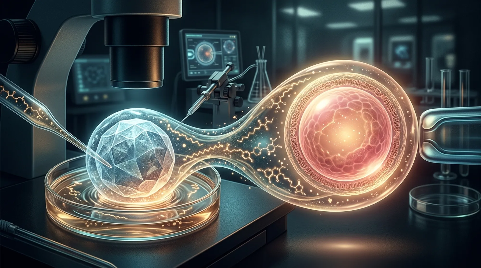 Cover for Boosting Fertility Outcomes: How Fatty Acids and Melatonin Improve Embryo Warming in IVF