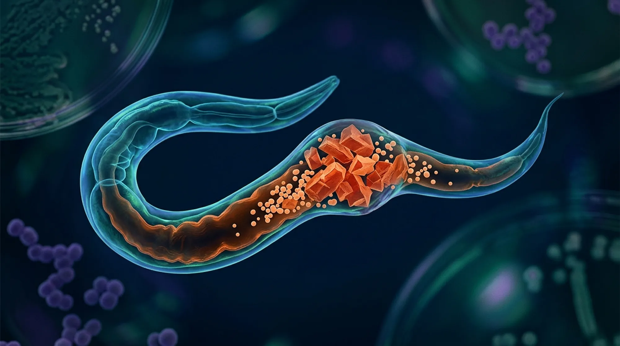 Cover for When Bioplastic-Producing Bacteria Turn Deadly for Tiny Worms