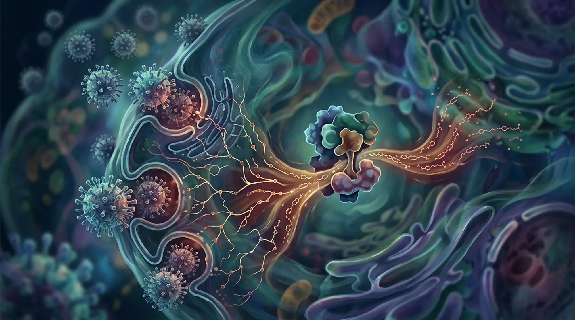 Cover for How a Host Protein Helps a Swine Virus Hijack Fat Metabolism to Multiply