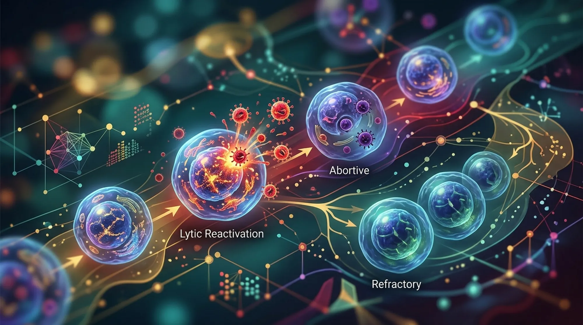 Cover for Why Some Cancer Cells Resist Viral Reactivation Therapies: Insights from Single-Cell Analysis of Epstein-Barr Virus