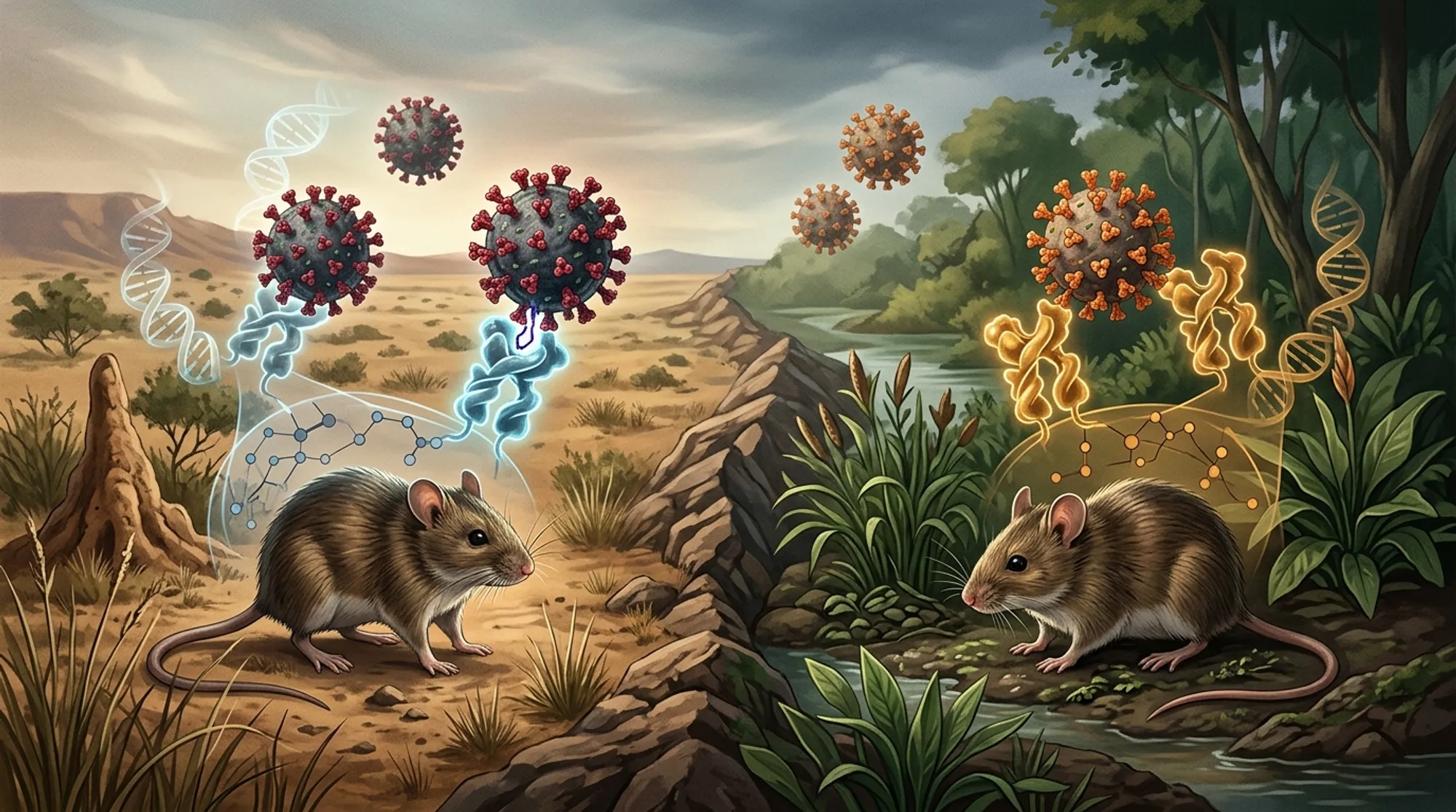 Cover for How Wild Mice Evolve Immune Defenses Against Local Lassa Virus Strains