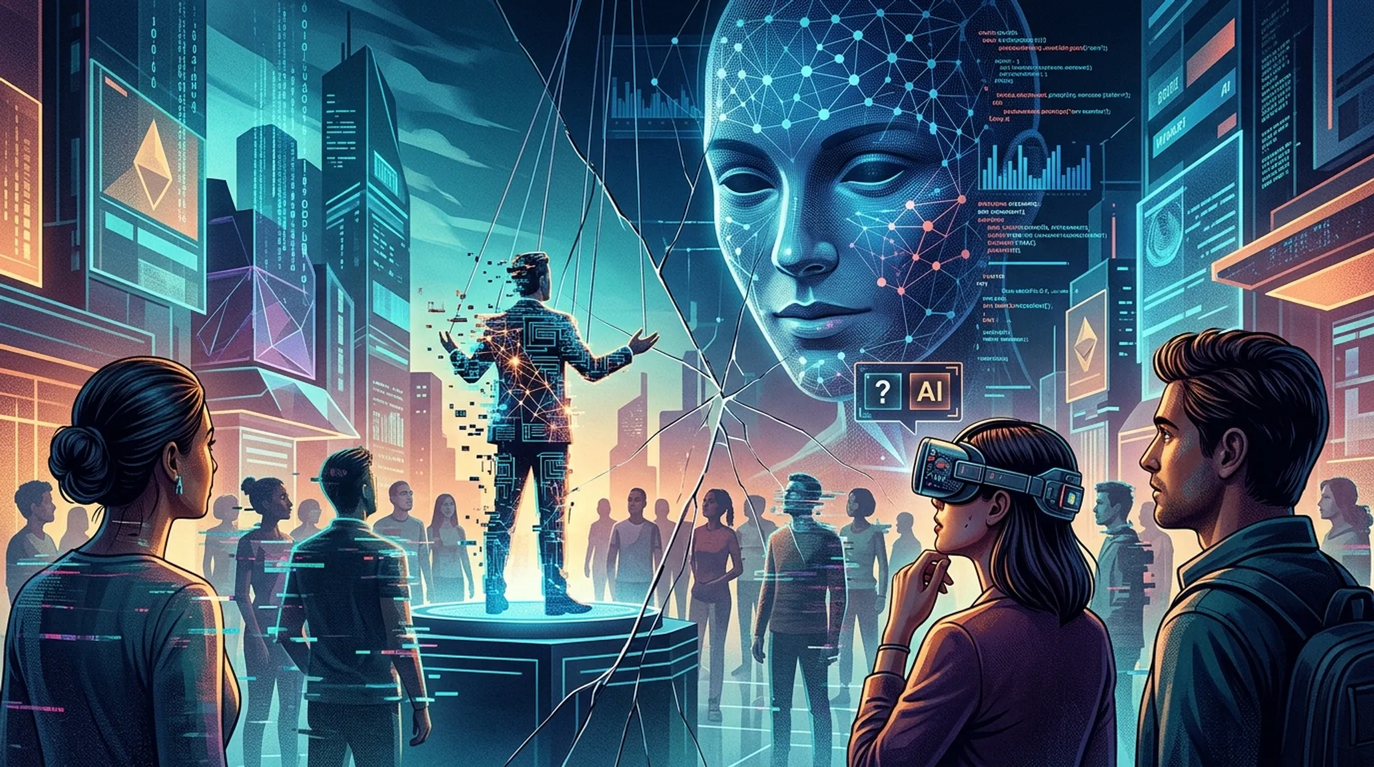 Cover for When Virtual Reality Meets AI: Exploring Identity and Ethics in Social VR