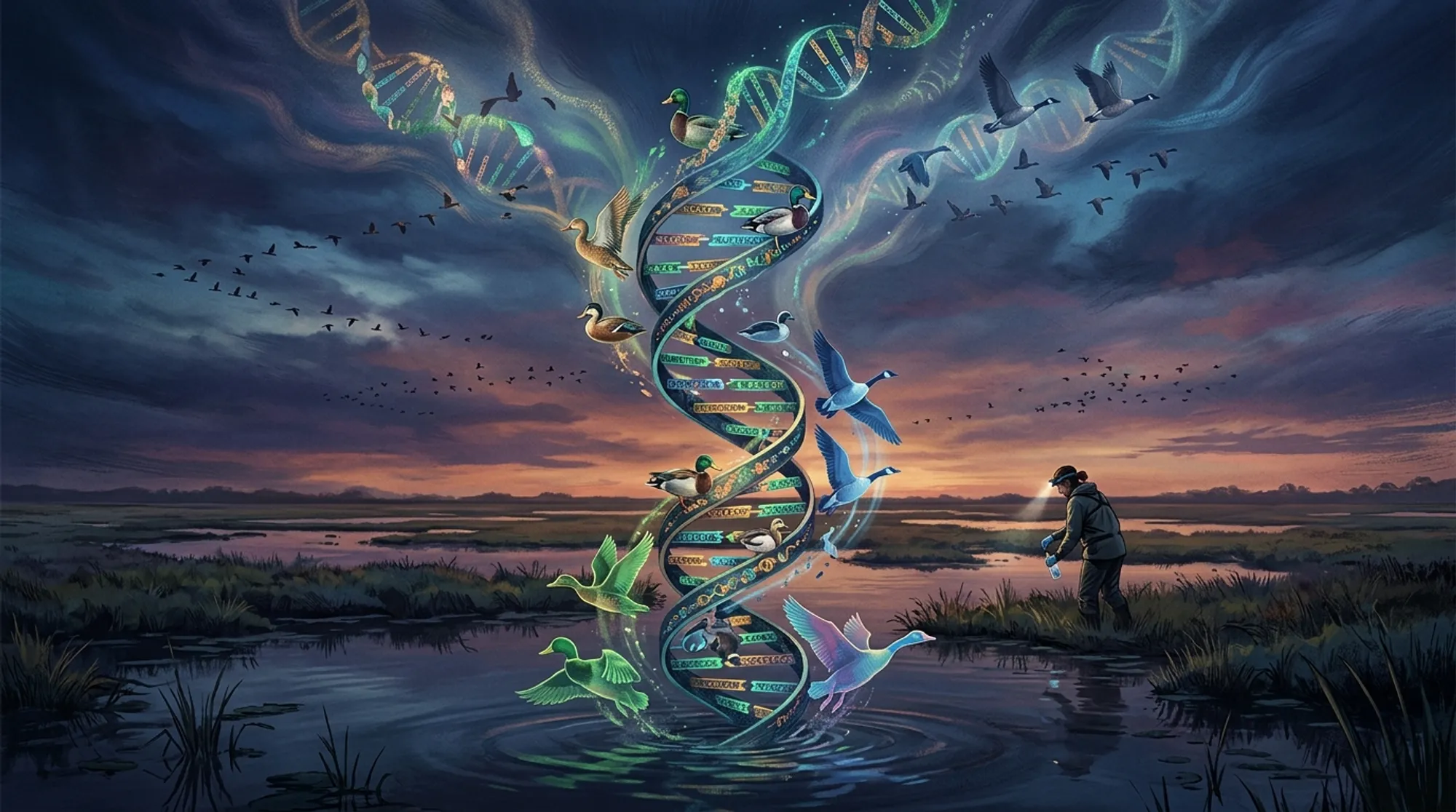 Cover for Tracking Waterfowl Migration Through Environmental DNA: A New Window into Bird Communities