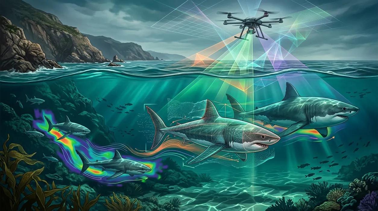Revealing White Shark Growth and Habitat Shifts with Drones and AI in Monterey Bay blog post