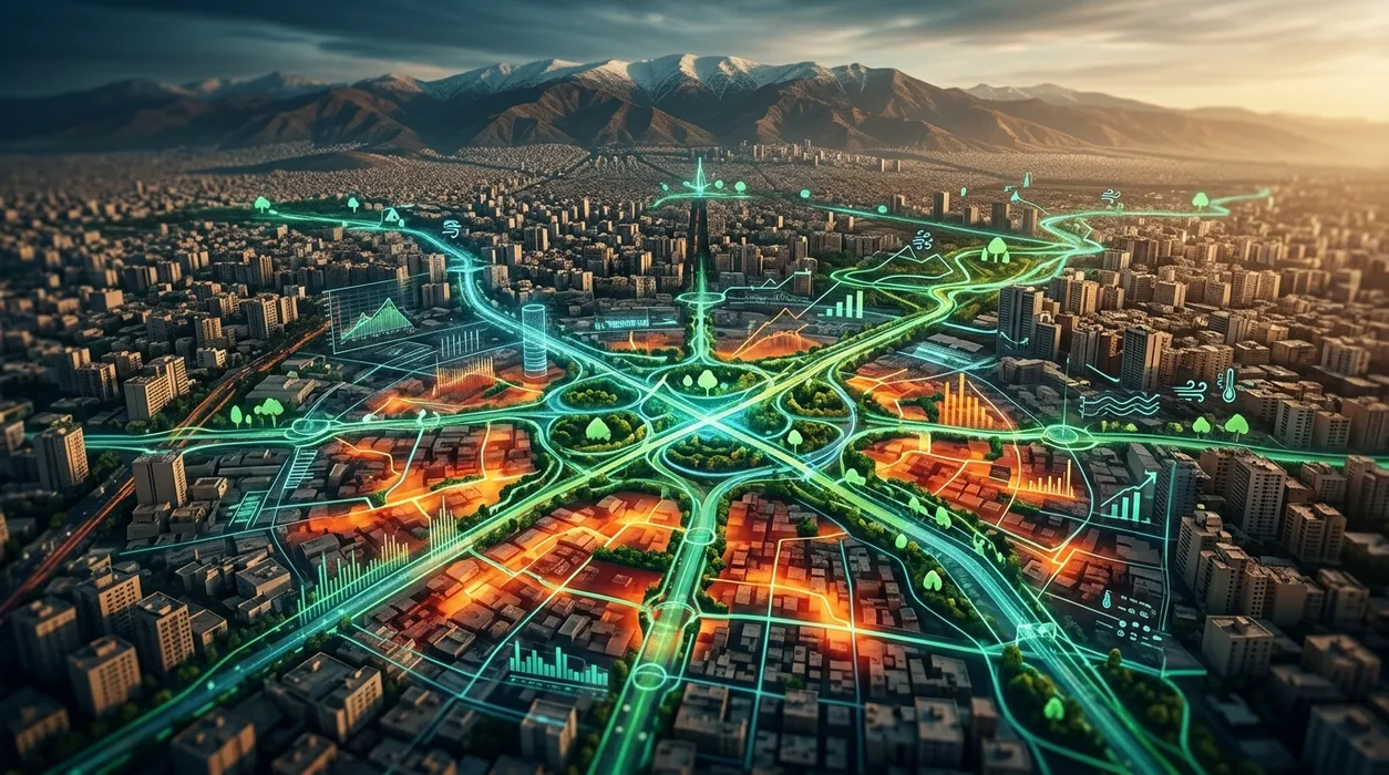 Mapping Tehran’s Green Spaces: How Connectivity Shapes Urban Cooling in a Warming City blog post