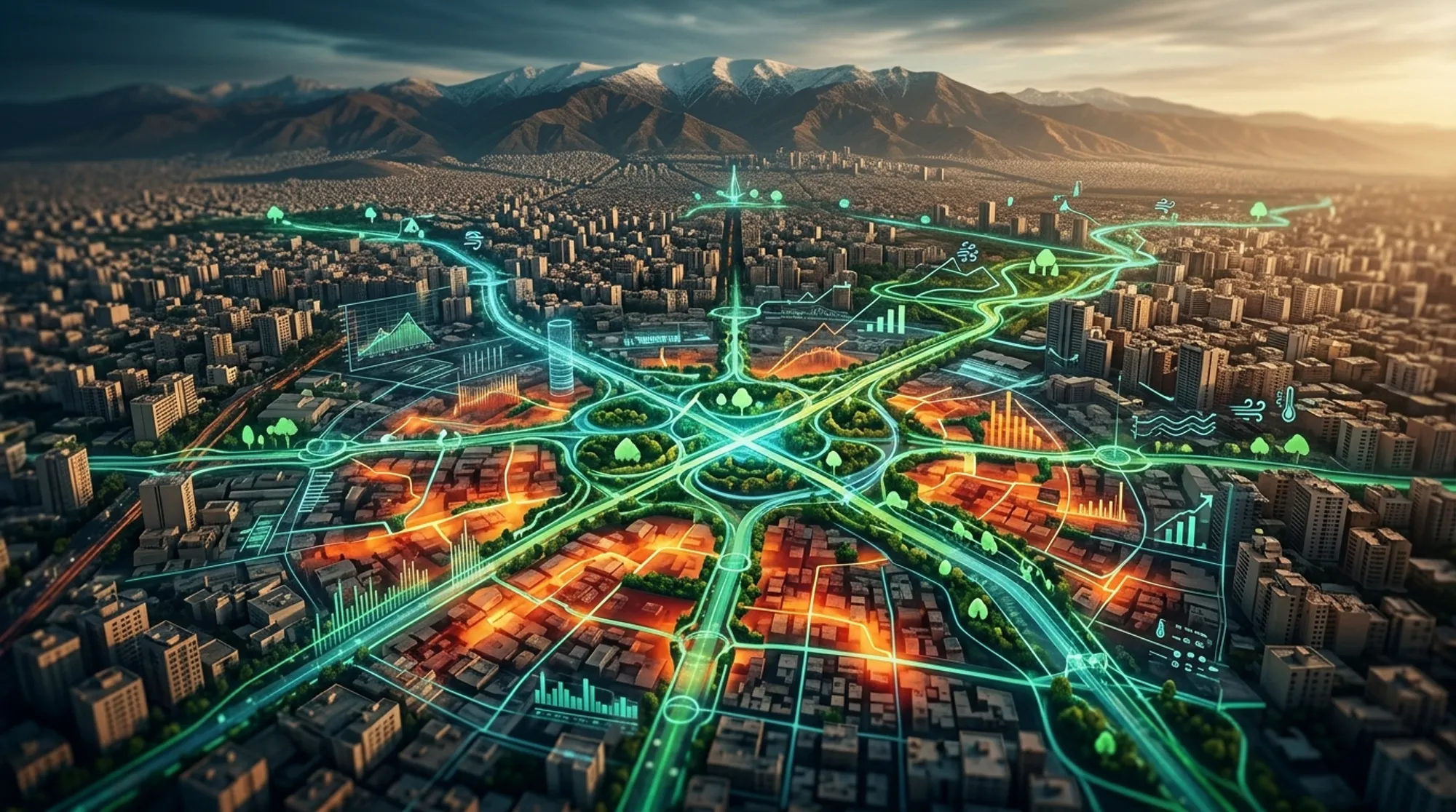 Cover for Mapping Tehran’s Green Spaces: How Connectivity Shapes Urban Cooling in a Warming City