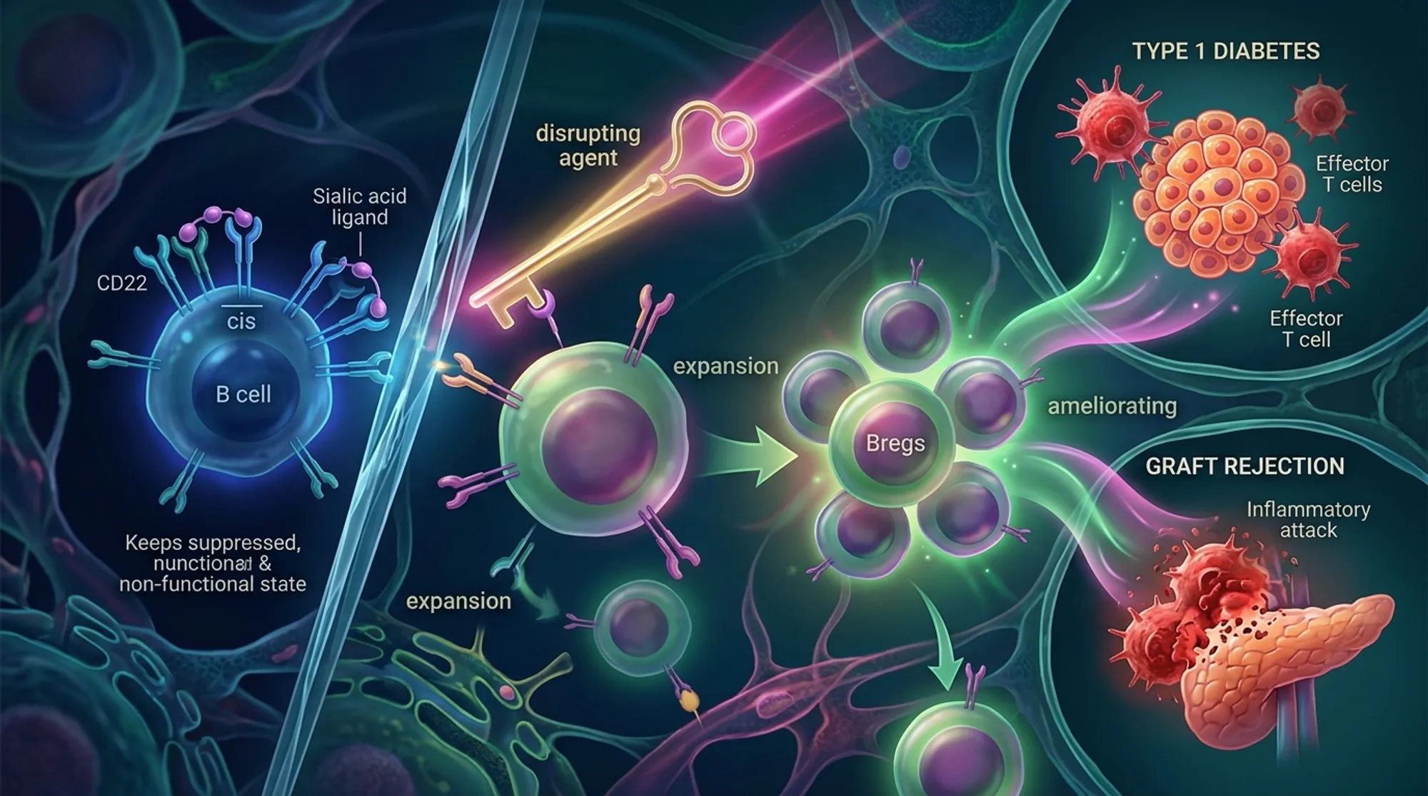 Cover for Targeting CD22 Interactions to Expand Regulatory B Cells: A New Approach to Autoimmune Diabetes and Transplant Rejection