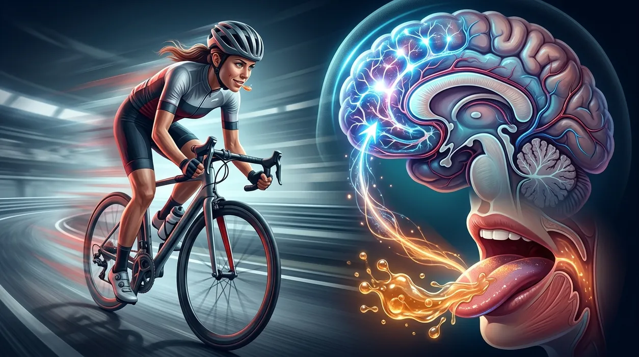 How a Carbohydrate Mouth Rinse Boosts Brain Oxygen and Cycling Performance blog post