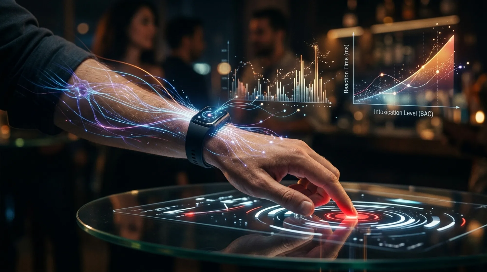 Cover for Wearable Tech Measures Reaction Time to Detect Alcohol Impairment in Real Time