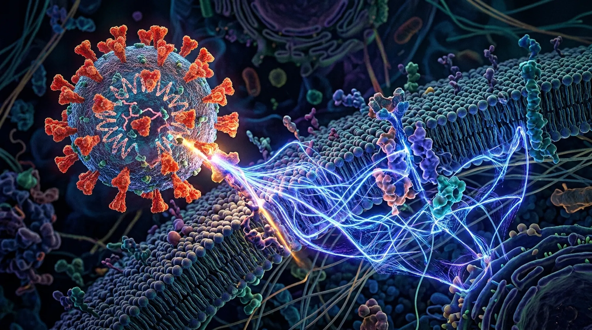 Cover for A Quantum Twist on How SARS-CoV-2 Infects Cells: Exploring Electron Tunneling and Vibrations