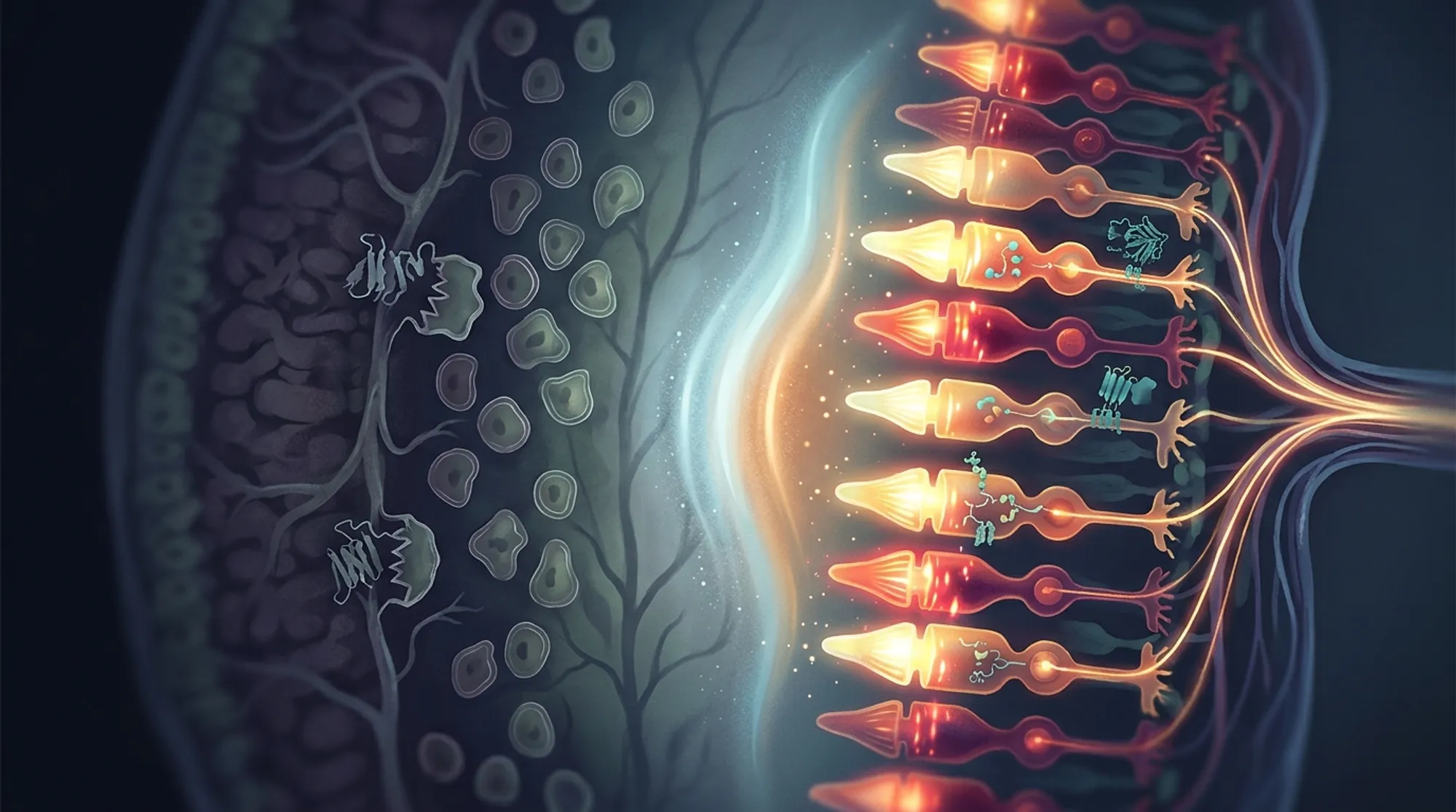 Cover for Gene Therapy Restores Cone Cell Function in a Mouse Model of Inherited Color Vision Loss