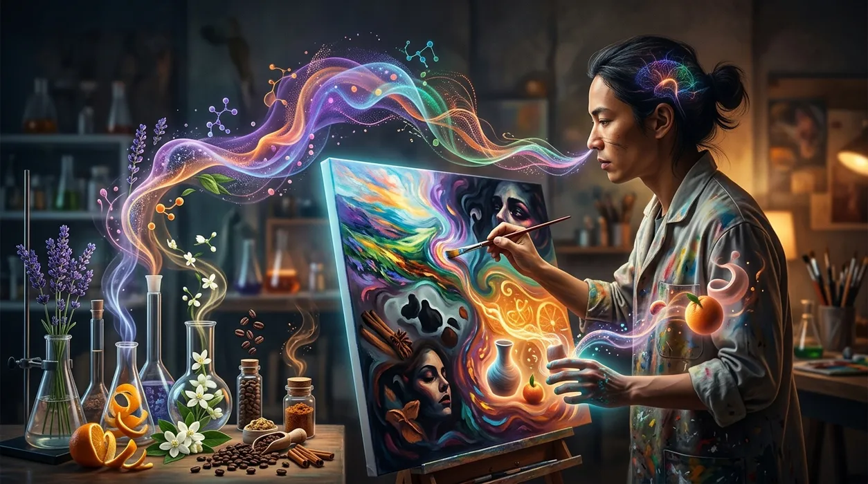 Painting with Odors: How Smells Shape What We See and Create blog post