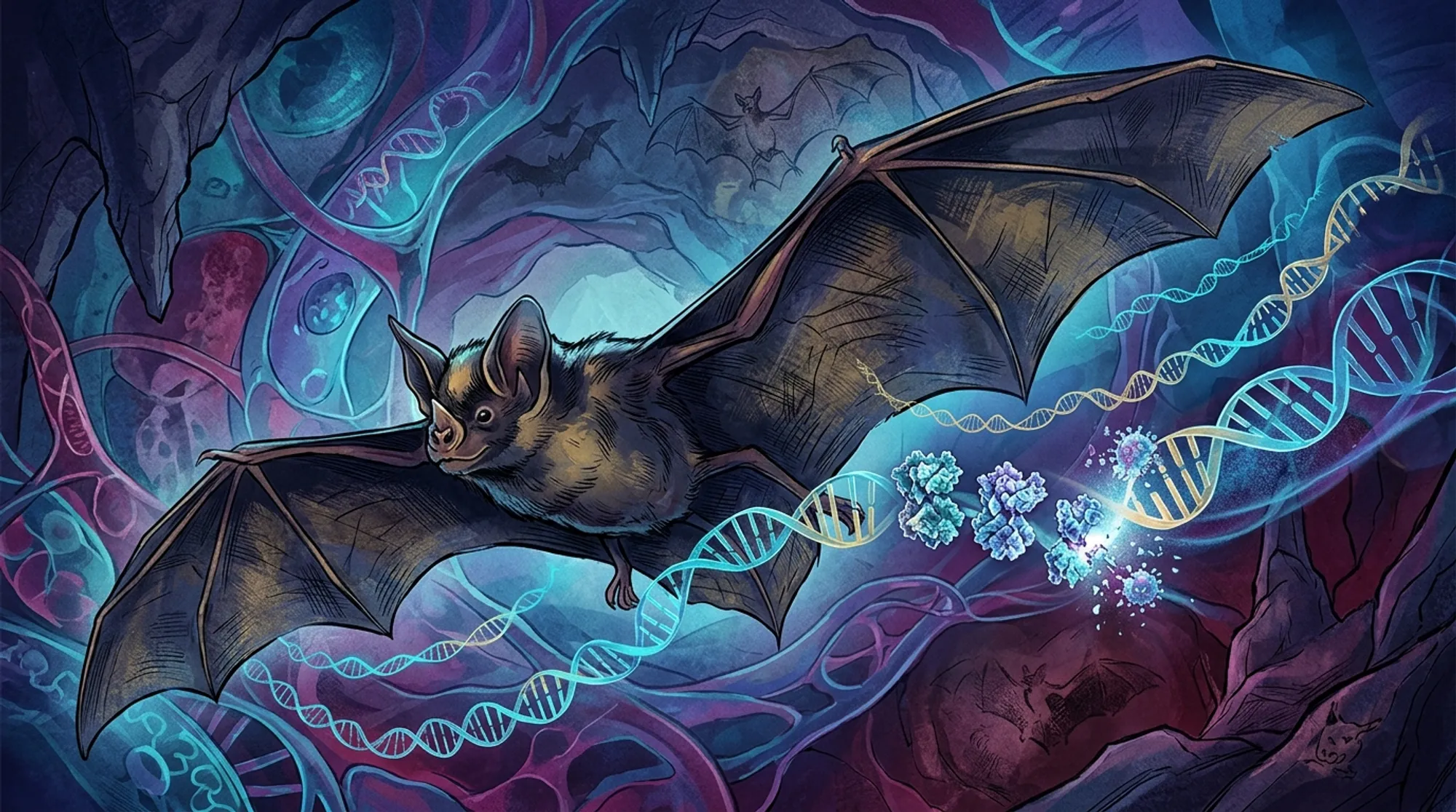 Cover for How Bats Evolved a Unique Immune Protein to Combat Viruses