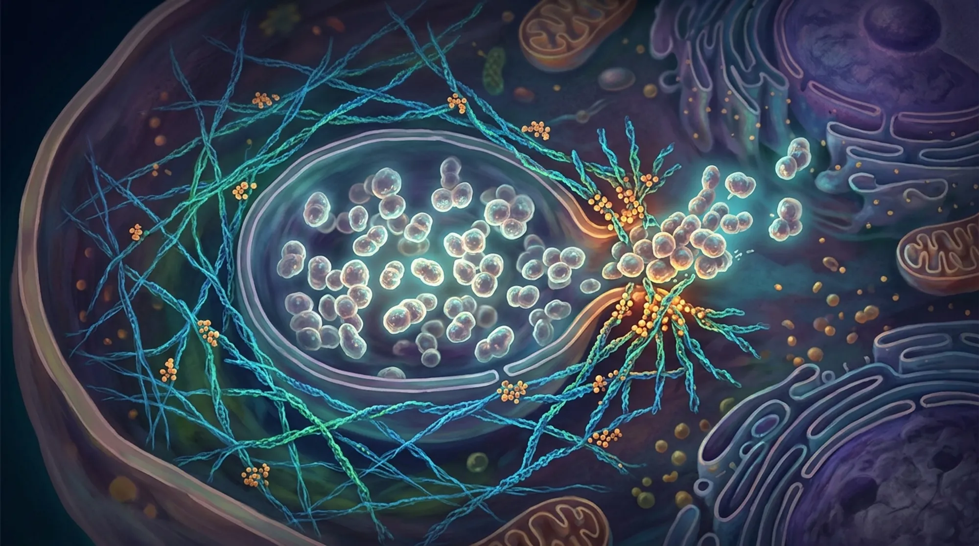 Cover for How Anaplasma phagocytophilum Hijacks Host Cell Skeleton to Control Its Release and Spread