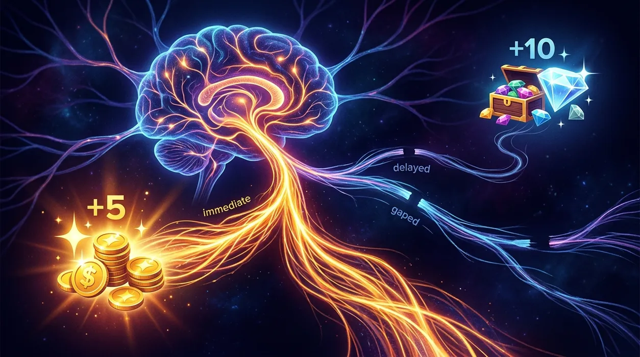 Why Our Brains Overweight Immediate Feedback Even When Delayed Info Matters Equally blog post